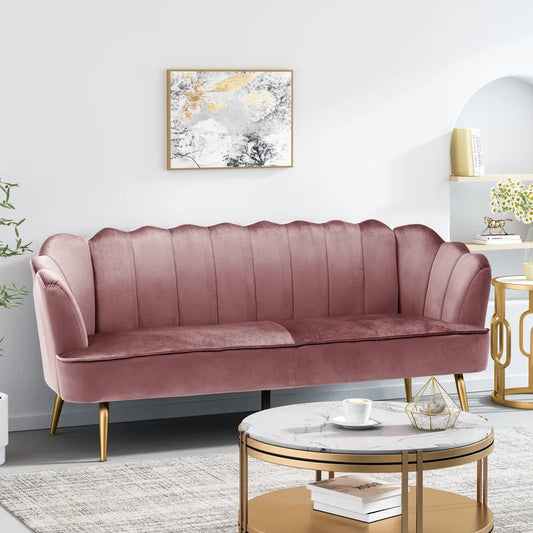 Furwood Premium 3-Seater Sofa for Bedrooom, Living Room | 2 Year Warranty | Premium Craftmanship and Detailing